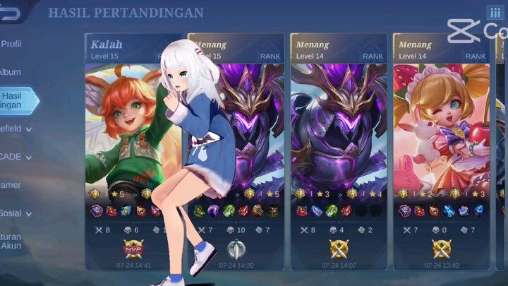 Kebiasaan moonton setiap mau naik ke mhityc dapet tim kek gini😭