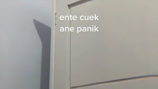 ente cuek ane panik
