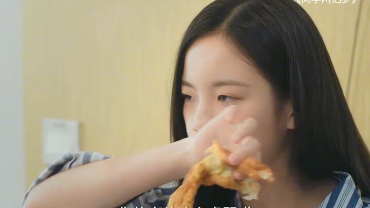 Who came up with soy milk and fried dough sticks, anyway? (chomping away)