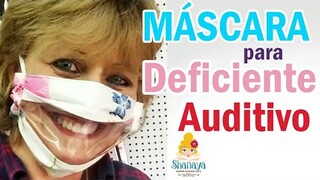 DIY - Como fazer Máscara para Deficiente Auditivo