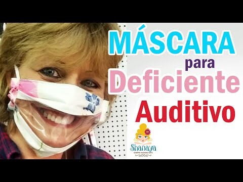 DIY - Como fazer Máscara para Deficiente Auditivo