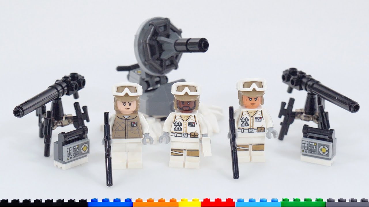 LEGO Star Wars Defense of Hoth 40557 review! Rebel trooper battle pack --  but more $ for less figs - Bstation