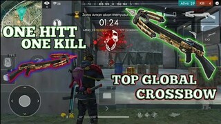 Top Global Croossbow, Free Fire Battleground