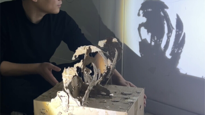 I projected Alan with a cardboard box, and my favorite anime is over.