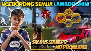 SOLO VS SQUAD! NO PROBLEM!!! AUTO BANTAI BANTAI 1 SQUAD SENDIRIAN!!!