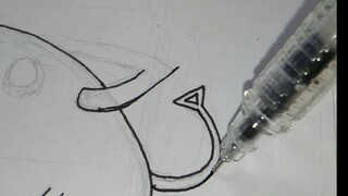 POCHITA from chainsaw man🔥😵| quick sketch ✨