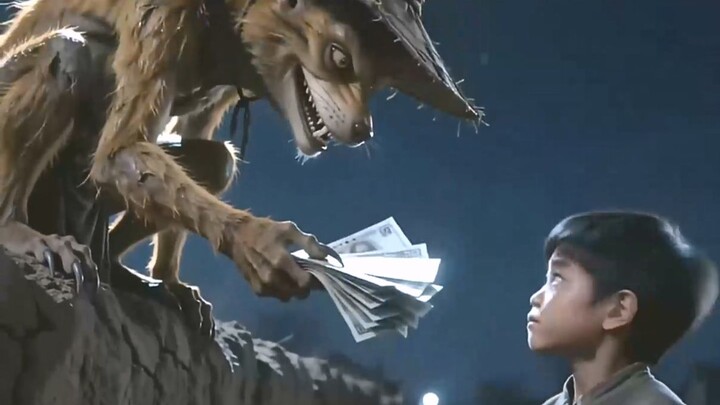 เด็กน้อย หนูบอกว่าฉันเหมือนเทพเจ้า เงินพวกนี้เป็นของหนูทั้งหมด!