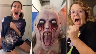 SCARECAM Pranks Reaction 2023  #40|Funny Scare Pranks/Jumpscare/Funny Videos//UltrascareImpressions/