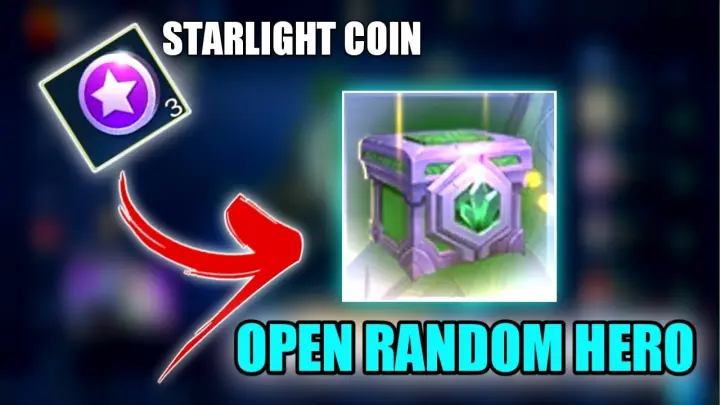USE STARLIGHT COIN TO EXCHANGE A RANDOM HEROES | MLBB 2021