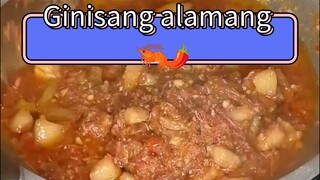 Ginisang alamang🦐🌶️