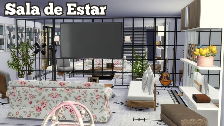 SALA de ESTAR REFORMADA | The Sims 4