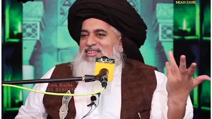 Alama Khadim Husain Rizvi sab 🌹