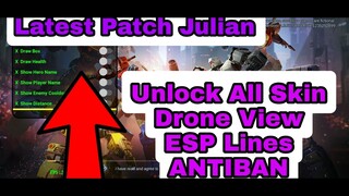 LATEST ML UPDATE  | ANTIBAN | DRONE VIEW | UNLOCK | SKIN | EMBLEM | JULIAN VERSION