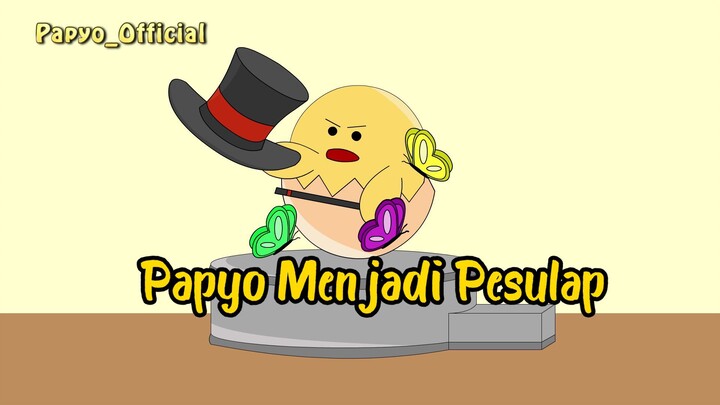 Papyo jadi pesulap