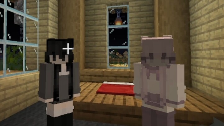 Two Girls Join Me in Playing Minecraft