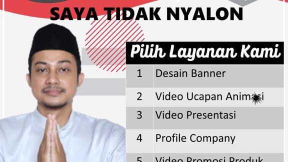 Buat video promosi pemilu 2024