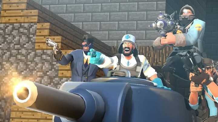 [Phụ đề tiếng Trung] Nếu Team Fortress 2 được kết hợp vào các trò chơi khác #3