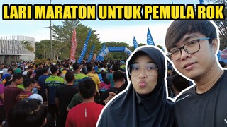 LARI MARATON UNTUK PEMULA ROK SAMPAI BANJIR KERINGAT !!