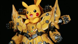 [Bandai] Pikachu Neo Zeon được sơn và chiếu sáng