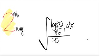 2nd way: integral ∫1/x log mb(x) dx