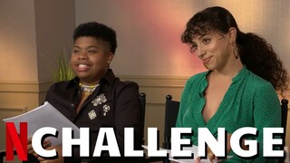 FEAR STREET Cast Plays "The World's Toughest Table Read" Challenge With Kiana Madeira | Netflix