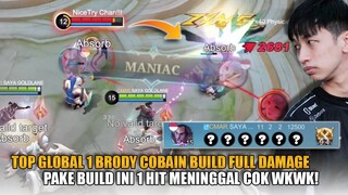 GLOBAL 1 BRODY COBA BUILD FULL DAMAGE.. GILA KAGURA KENA GW 1 HIT LANGSUNG TEWAS COK WKWK
