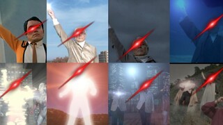 The first generation of Ultraman transformed in different periods! The light is always there!