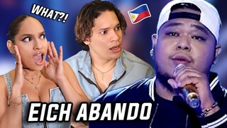 HIS VOICE 😳 Waleska & Efra react to Eich Abando - Tawag Ng Tanghalan