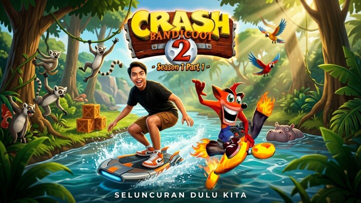 BERSENANG-SENANG KITA!! -S1 Part 1 Crash Bandicoot 2 - Reno Atomic