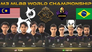 TODAK VS KEYD STARS | Group B | M3 MLBB World Championship 2021