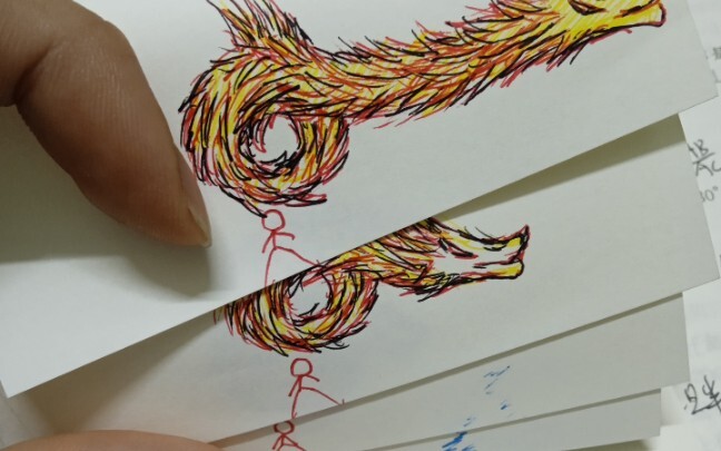 Naga korek api yang bisa bergerak???