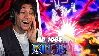 ONE PIECE - ÉPISODE 1063 REACTION/REVIEW FR !