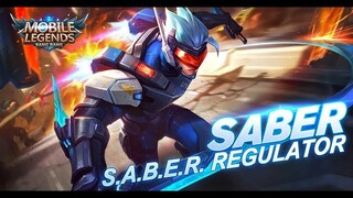 Mobile Legends: Bang Bang! Saber New Skin |S.A.B.E.R. Regulator|