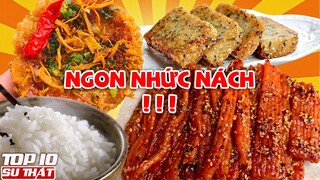 Ở Nhà Mùa Dịch | Que Cay, Snack và 7749 món làm từ CƠM NGUỘI ngon Nhức Nách ➤ Top 10 Thú Vị Đồ Ăn