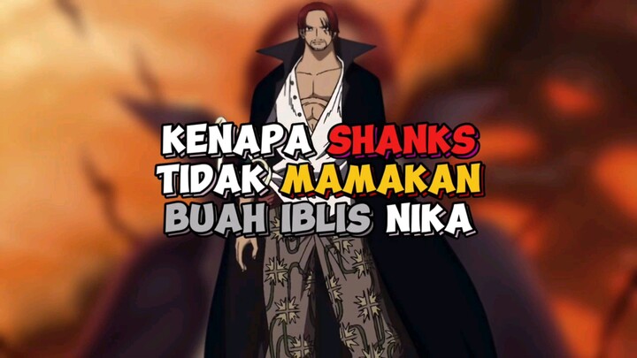 Alasan Shanks Tidak Memakan Buah Iblis Nika !!!