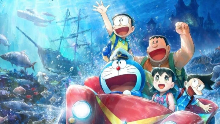 Doraemon Movie 45: Shin Nobita no Kaitei Kiganjou Subtitle Indonesia.