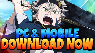 DOWNLOAD GLOBAL BCM RIGHT NOW ON PC & MOBILE! | Black Clover Mobile