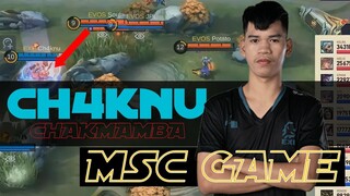 CH4KNU NAMBULLY LABAN SA EVOS SG | MSC GAME