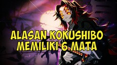 alasan kokushibo memiliki 6 mata