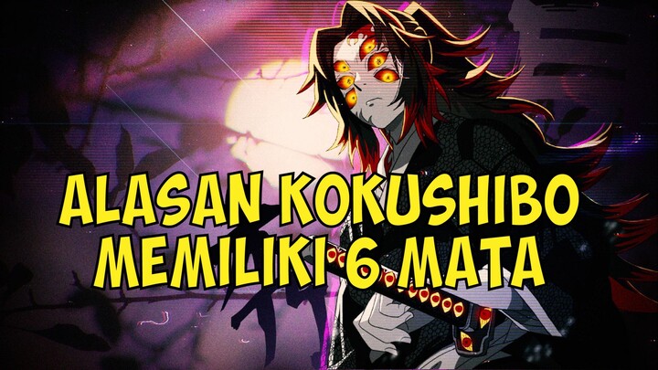 alasan kokushibo memiliki 6 mata