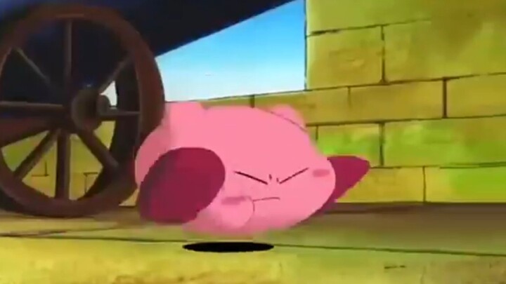 Kirby is fearless in battle