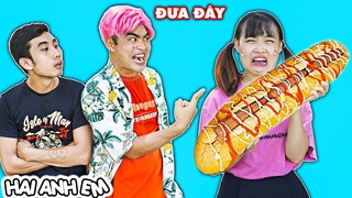 Hai Anh Em Nghỉ Hè Về Quê Bị Đại Ca Xóm Tịch Thu Bánh Mì HOT DOG KHỔNG LỒ  Và Cái kết Của Hà Sam