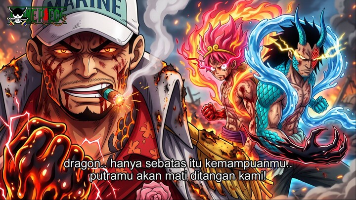 ONE PIECE TERBARU – AKAINU LEPAS KENDALI PENUH! KEKUATAN BARUNYA MENGERIKAN! LUFFY & DRAGON NGAMUK!