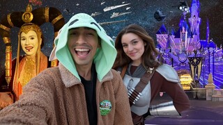 Star Wars Nite At Disneyland 2023: INSANE CHARACTER SURPRISE, New Food, & My First Time!