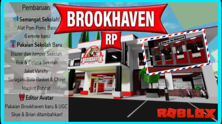 UPDATE BROOKHAVEN 🏡 RP NEW SCHOOL UNIFORMS | ROBLOX INDONESIA