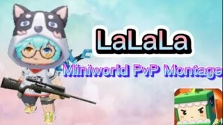 Lalala ❤ (MiniWorld BlockArt PvP Montage)
