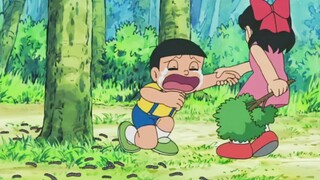 Nobita diselamatkan oleh seorang gadis ketika dia masih kecil, tapi dia tidak dapat mengingat siapa 
