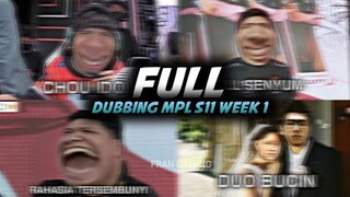 KOMPILASI DUBBING #week1  #mplseason11  FRAN GAMING