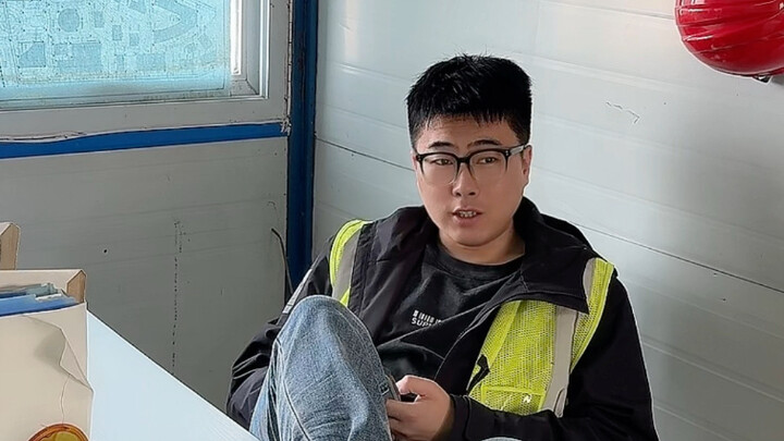 As expected, a natural-born construction site saint!