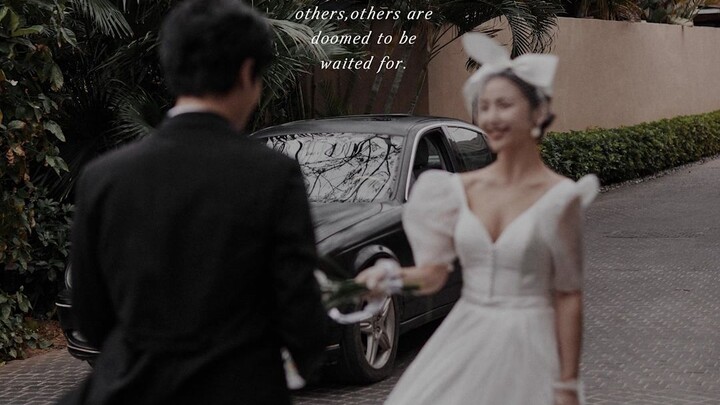 We were supposed to shoot wedding photos in the Audrey Hepburn style, but somehow they ended up turn